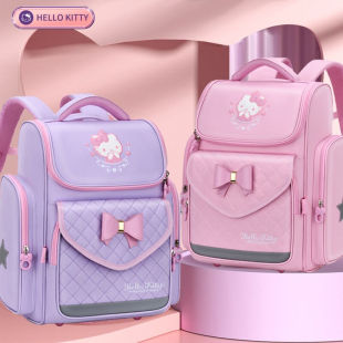 凯蒂猫KITTY小学生书包女童女生KT猫一二三到六年级女孩减负儿童