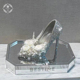 永生花玫瑰尊享水晶鞋 高端定制高跟鞋 送纪念品结婚祝贺新婚礼物