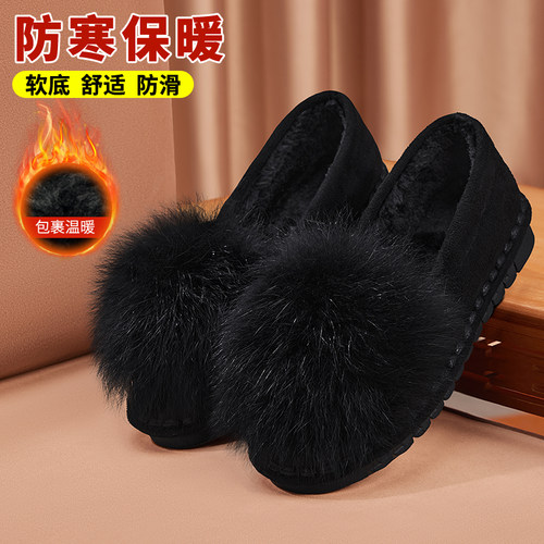 23年新款毛毛鞋女冬舒适保暖加绒