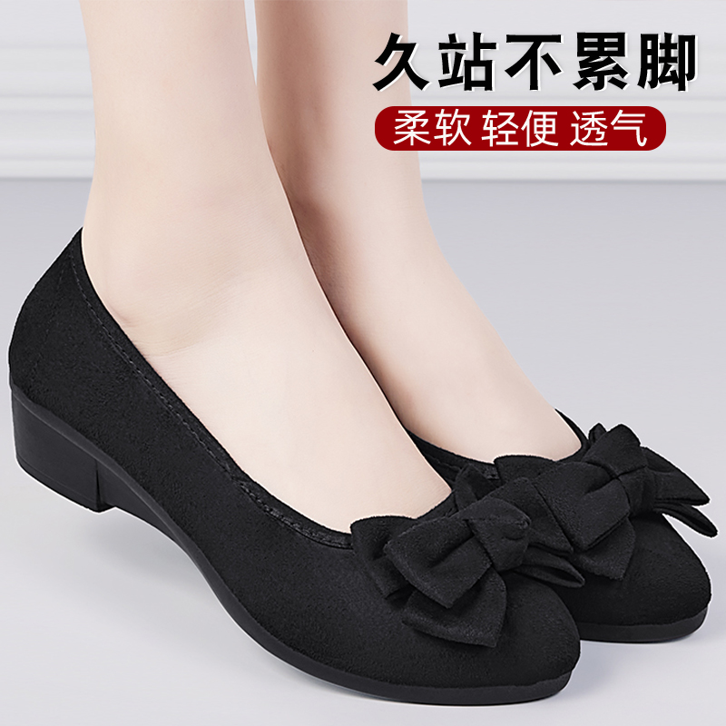 老北京布鞋女新款耐磨平底单鞋