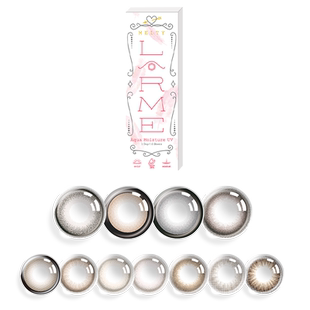 【少女漫画眼】LARME MELTY美瞳隐形眼镜日抛10片装清莹马卡龙