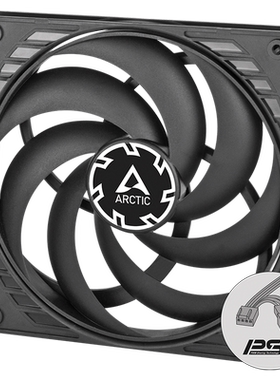 ARCTIC P14 Slim PWM PST薄款14厘米机箱散热风扇温控台式机风扇