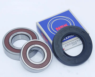 适用小米滚筒洗衣机XQG100MJ201轴承水封油封密封圈配件