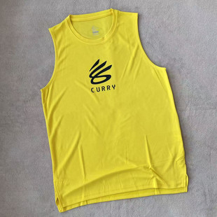 库里篮球背心美式训练服球员同款速干热身投篮服运动球衣坎肩无袖