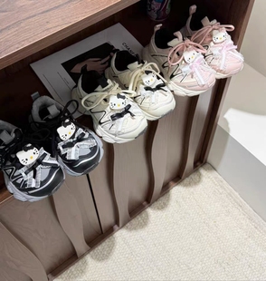 正码 皮面老爹鞋 正拍 加绒好货不多女童二棉运动鞋 新款