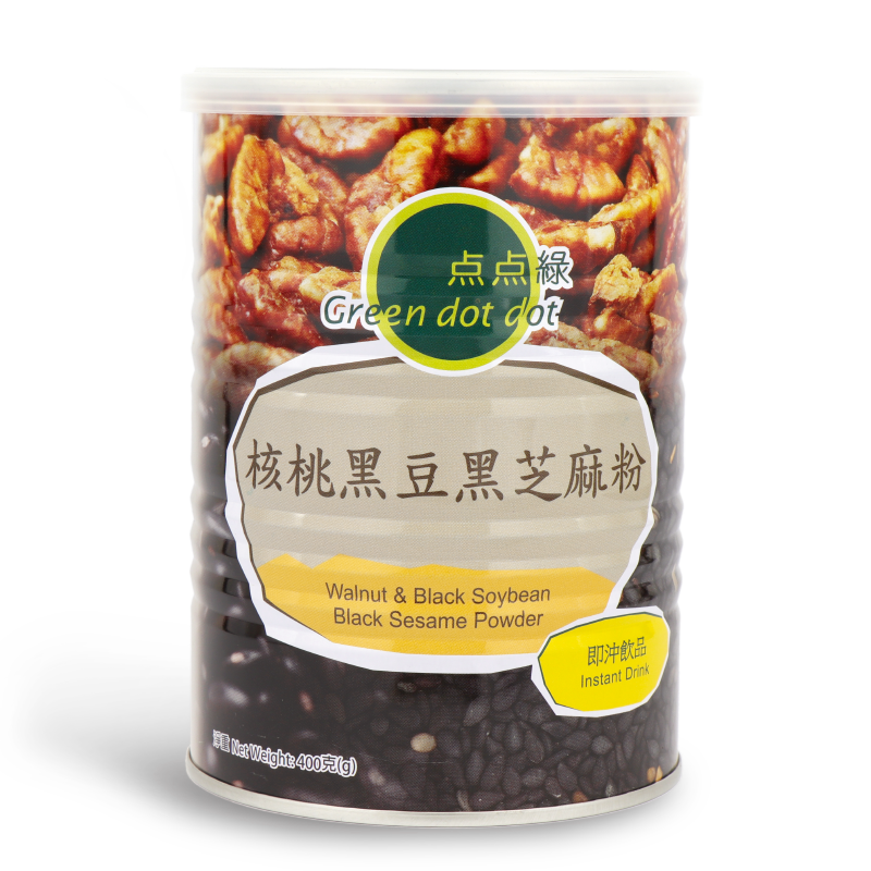 點(diǎn)點(diǎn)綠進(jìn)口核桃黑豆黑芝麻粉0添加兒童學(xué)生中老年?duì)I養(yǎng)沖飲飲品