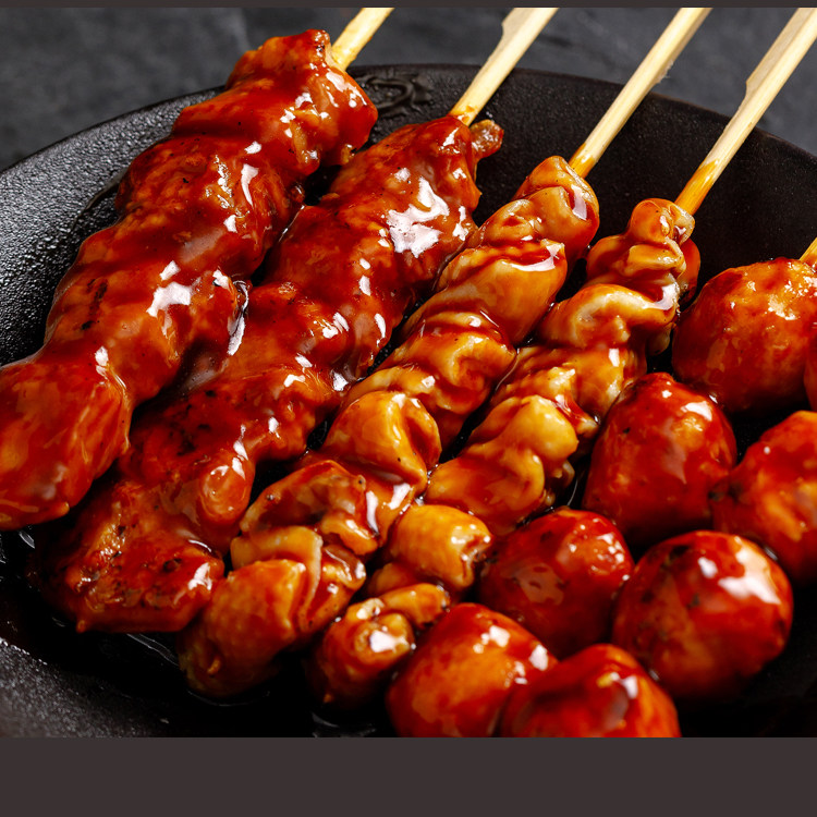 万福三幸屋照烧脆骨丸串日式烧鸟串便利店炭烤串半成品冷冻速食