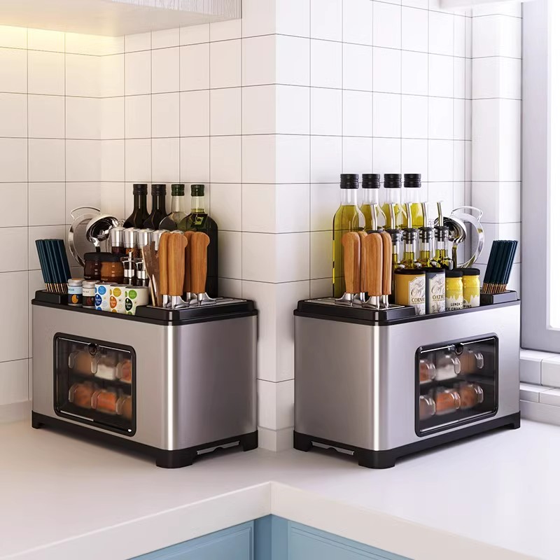 正品日本厨房不锈钢调料置物架