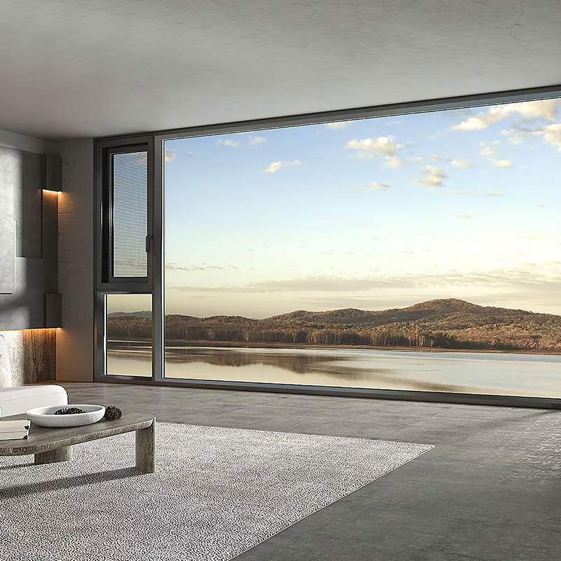 美沃112内开内倒铝合金门窗断桥系统窗落地封阳台封窗户隔音699元