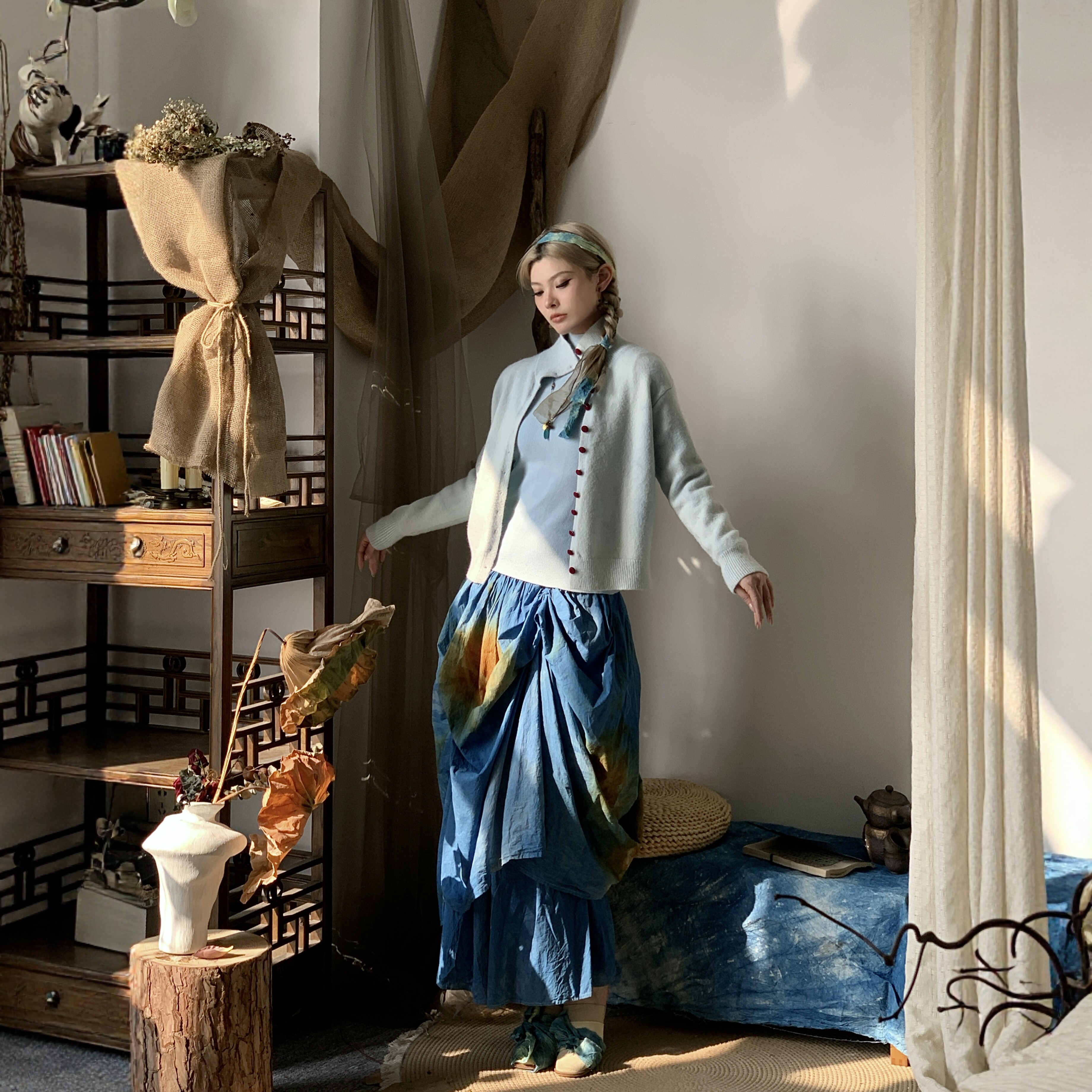 早春新品|12月17日|蓝染套装