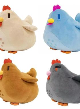 新品星露谷物语小鸡抱枕公仔Stardew Valley游戏周边毛绒玩具玩偶