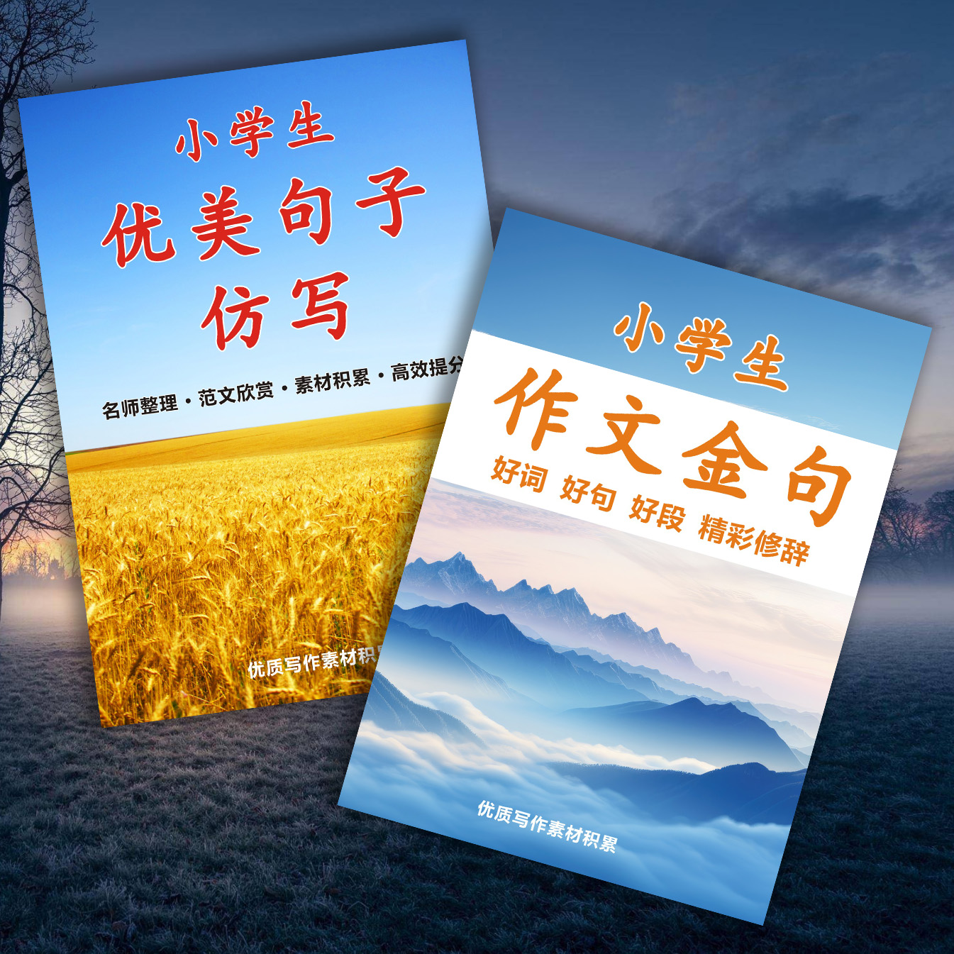小学生句子仿写优秀写作素材积累