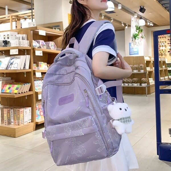 书包初中生女高颜值小清新双肩包