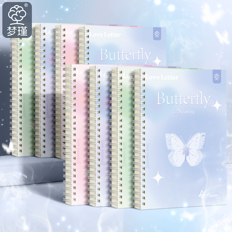 梦瑾线圈笔记本子源头厂家直销