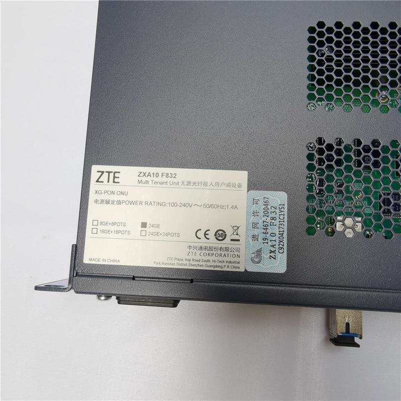 拍前询价:ZTE 中兴ZXA10 F832-24GE XG-PON