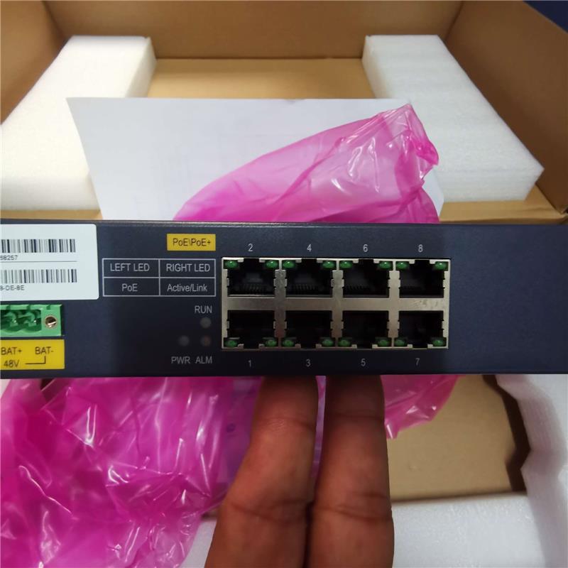 拍前询价:中兴F822-8P GPON千兆POE供电ONU,多口光纤