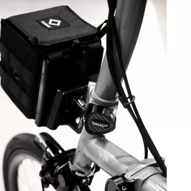 小布大行自行车折叠自行车猪鼻包挂包猪鼻链接器h家战术桌侧边包