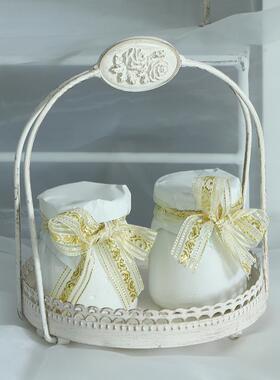 欧式蛋复古白色具展甜品台摆件森系婚礼JSF装饰道茶歇摆台示架糕