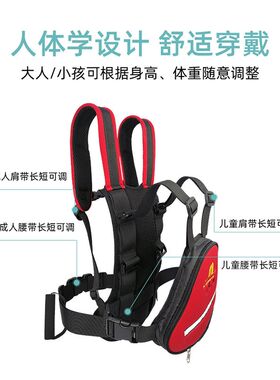 外贸摩托车儿童安全l背心婴儿保护绑带宝宝2-8岁多重保护防摔背带