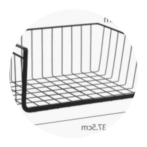 厨a房收纳架家居架整理吊柜下挂篮分层省空间隔板柜子架橱柜置物