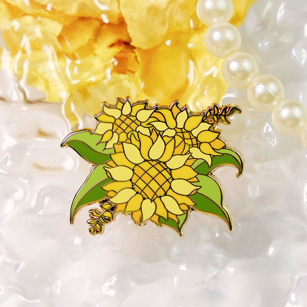 PINSTINCT小众设计感花朵胸针