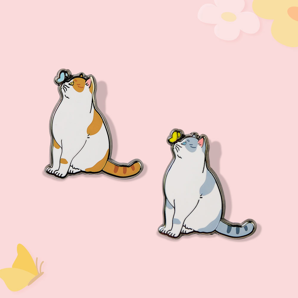 PINSTINCT原创设计情侣可爱徽章