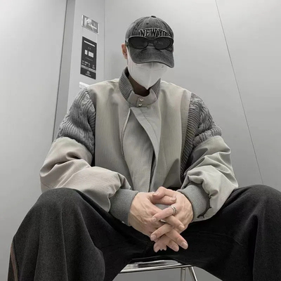 大码300斤美式高街飞行员夹克