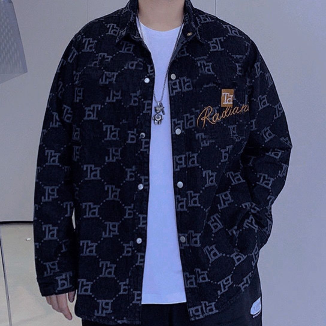 加肥加大款宽松小香风衬衫外套