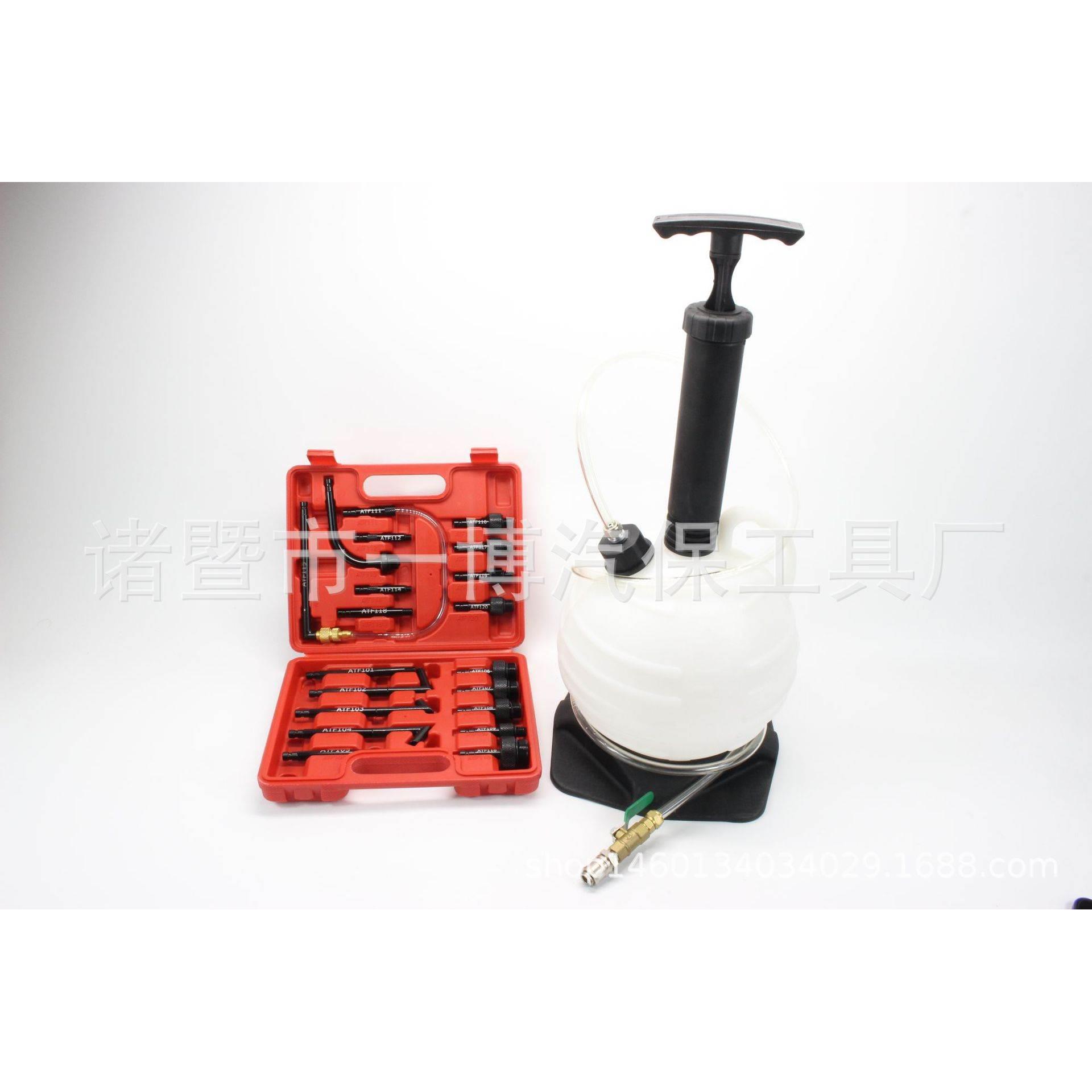 6 升手动分配器带20件适配器自动变速器液体油和液体补充泵套件