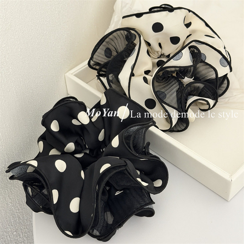 韩版慵懒时尚四层锁边布艺大肠发圈高级感小蛮腰头绳气质双拼发绳,饰品/流行首饰/时尚饰品新,发饰,淘宝优惠券,粉丝福利购,淘宝优惠卷