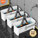 佳帮手海绵拖把带桶家用2025新款 吸水拖地神器免手洗胶棉地拖布