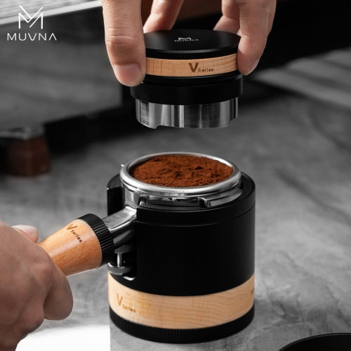 MUVNA意式咖啡布粉器压粉器底座