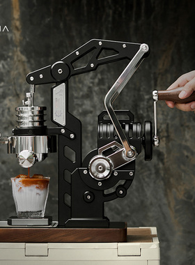 MUVNA慕威纳意式手摇半自动E61马赫咖啡机全机械浓缩变压萃取58mm