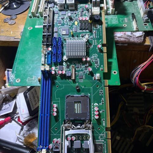 议价艾讯 SHB130 Rev.A2-RC 工控机主板 双网口