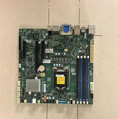 议价超微 X11SCZ-F 主板 C246 IPMI 单路VGA