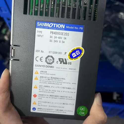 议价三洋伺服驱动器PB4D003E2DS 议价 功能完好议价 成