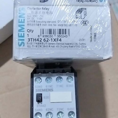 议价西门子 接触器 3TH42 62-1XF4 接触器式继电器