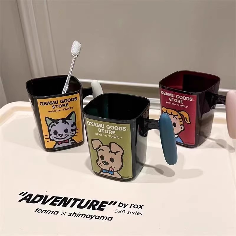 日本洗漱杯可爱高颜值情侣漱口杯