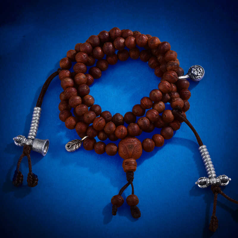 手工编织绳项链藏式金刚杵吊坠挂