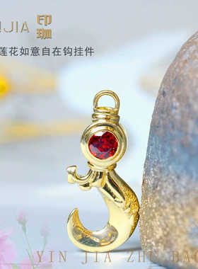 藏式18k金绿度母戒指作明佛母