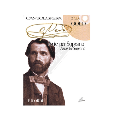 威尔第女高音咏叹进口乐谱书