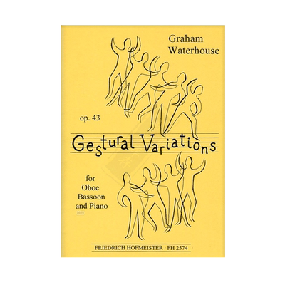 沃特豪斯手势变奏曲Op43双簧管