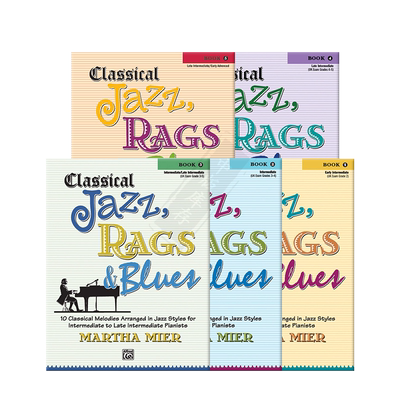 古典爵士乐雷格泰姆和蓝调钢琴