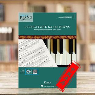Piano 钢琴文学卷一 乐谱书 菲伯尔成人钢琴探险 Adventures 作品 Book 经典 HL01445209 海伦德原版 Literature Adult