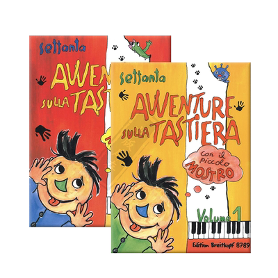 小怪兽儿童键盘曲乐谱书