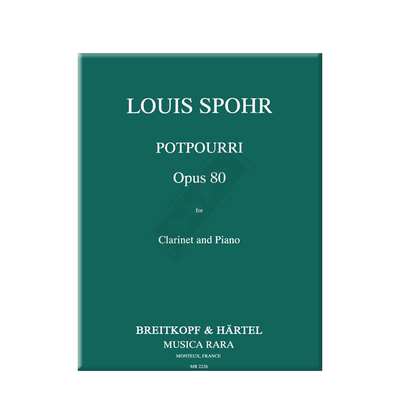 施波尔单簧管和钢琴原版乐谱书