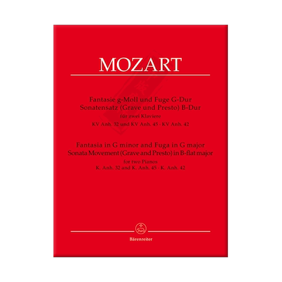 莫扎特G小调幻想曲G大调赋格