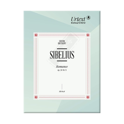 西贝柳斯浪漫曲原版乐谱书