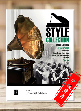 科尼克 风格作品选 常青树 钢琴独奏 附CD 维也纳UE原版乐谱书 Mike Cornick s Style Collection Evergreens UE21652