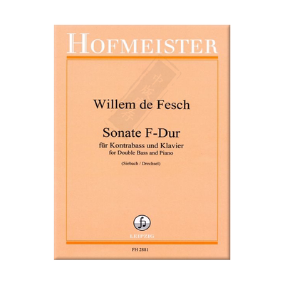 费许F大调低音提琴奏鸣曲附钢伴